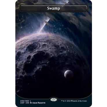 UNF UNFINITY BASIC LANDS - ORBITAL SPACE CYCLE AND REGULAR AVAILABLE Choose Your Cards MTG Magic: The Gathering Basic Land