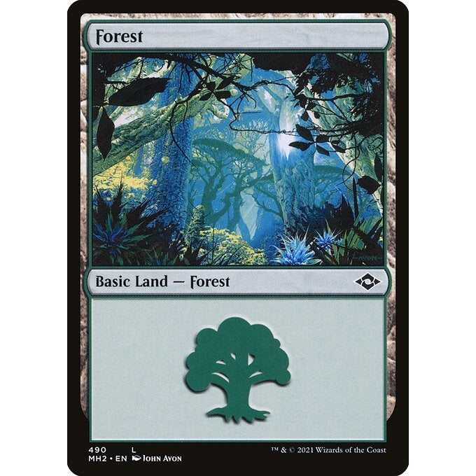 MH2 MODERN HORIZONS 2 Etched Foil BASIC LANDS Choose Your Cards MTG Magic: The Gathering Basic Land