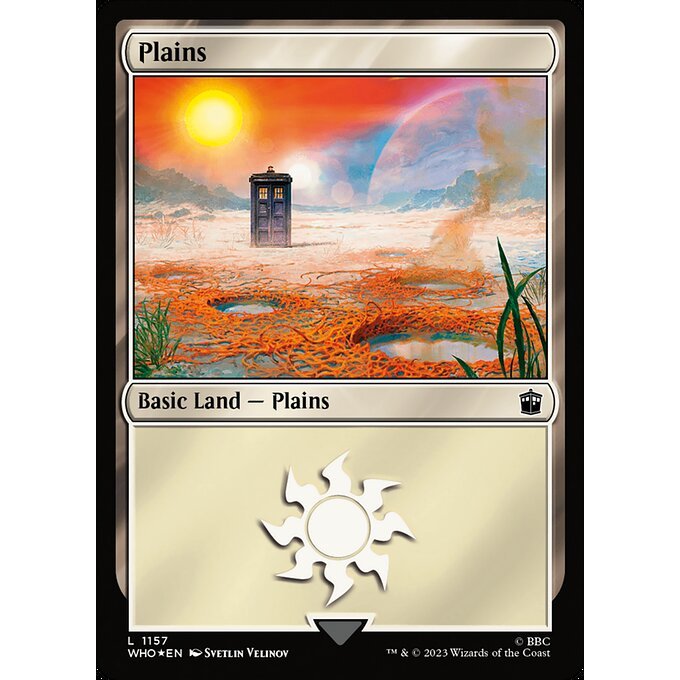 DOCTOR WHO Choose Your Cards MTG Magic: The Gathering Basic Lands and Surge Foil