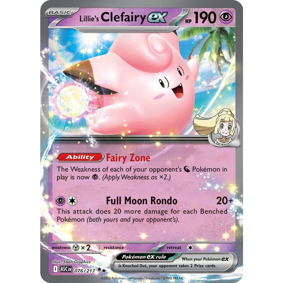 Pokemon TCG ASC *ASCENDED HEROES* Main Set English Singles - EX Cards - Choose your cards inside