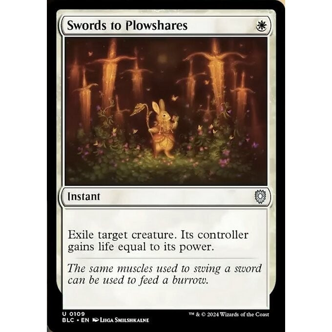 BLC Bloomburrow Commander Deck: PEACE OFFERING Singles MTG: Magic: the Gathering: Choose your cards inside BLB
