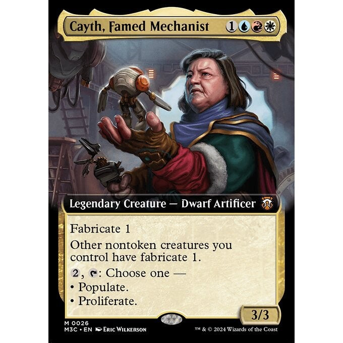 M3C_026 Cayth, Famed Mechanist *EA* MTG Magic: The Gathering: Modern Horizons 3 Commander_Mythic