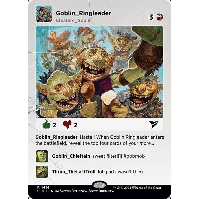 SLD_1616 Goblin_Ringleader *Insta Frame* MTG Magic: The Gathering: Goblingram_Rare