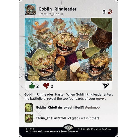 SLD_1616 Goblin_Ringleader *Insta Frame* MTG Magic: The Gathering: Goblingram_Rare