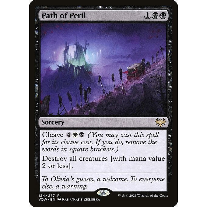 VOW_124 Path of Peril MTG Magic: the Gathering: Innistrad: Crimson Vow Rare