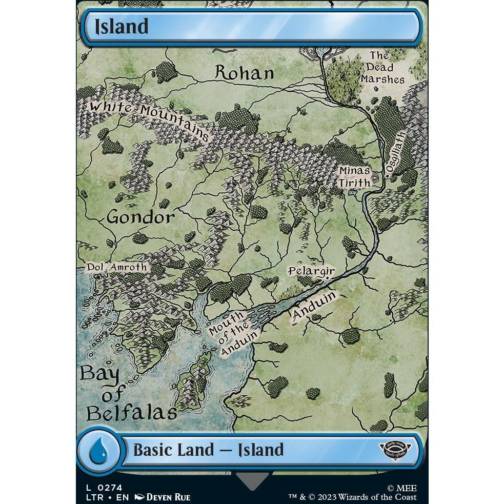 Lord OF THE RINGS MAP LANDS BASIC LAND Surge FoilS Choose Your Cards MTG Magic: The Gathering LTR