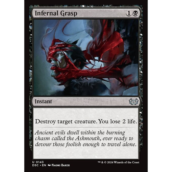 DSC DUSKMOURN Commander Deck: ENDLESS PUNISHMENT Singles MTG: Magic: the Gathering: Choose your cards inside DSK
