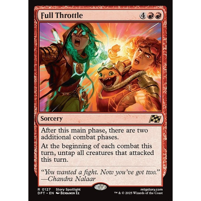 DFT_127 Full Throttle *Aetherdrift* MTG Magic: The Gathering_Rare