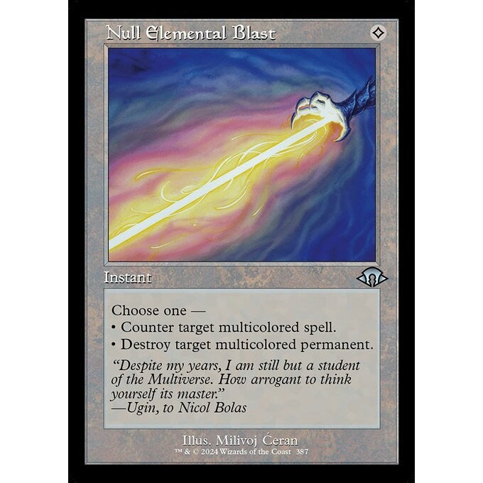 MH3_387 Null Elemental Blast *Classic Retro Print* MTG Magic: The Gathering: Modern Horizons 3_Uncommon