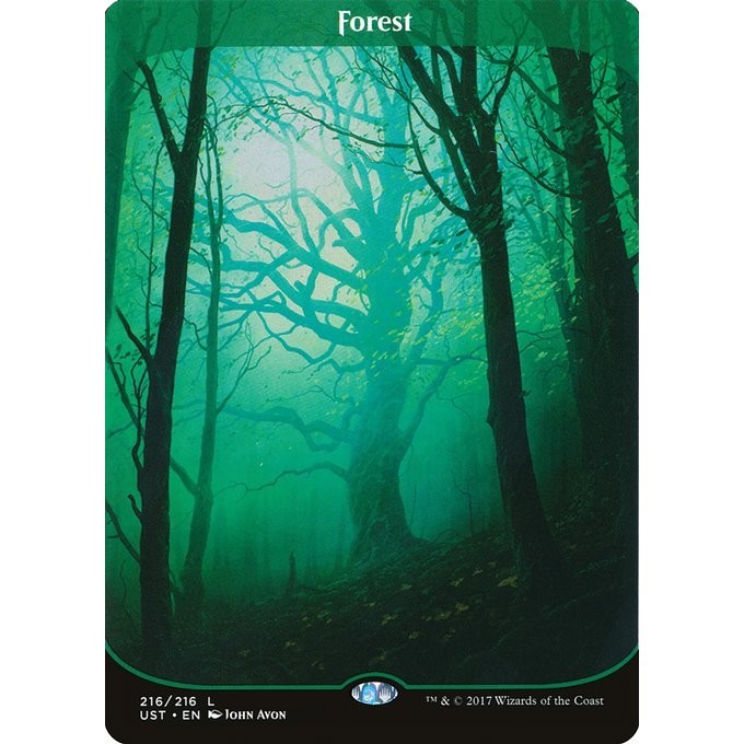 UNSTABLE FULL ART BASIC LANDS UST Choose Your Cards MTG Magic: The Gathering Plains Island Swamp Mountain Forest FA Land