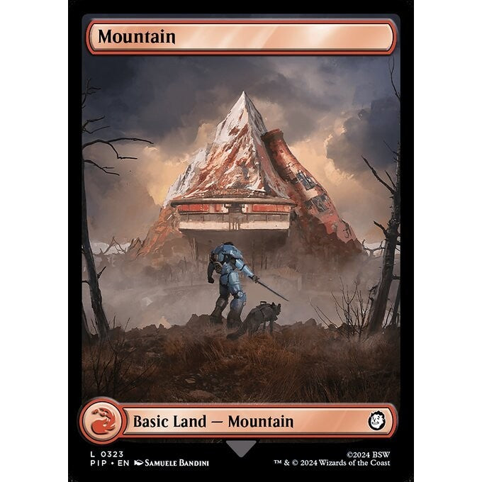 FALLOUT PIP Choose Your Cards MTG Magic: The Gathering Basic Lands Regular, and Surge Foil