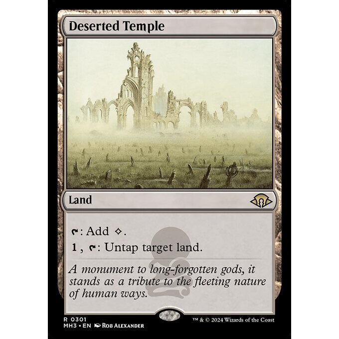 MH3_301 Deserted Temple MTG Magic: The Gathering: Modern Horizons 3_Rare