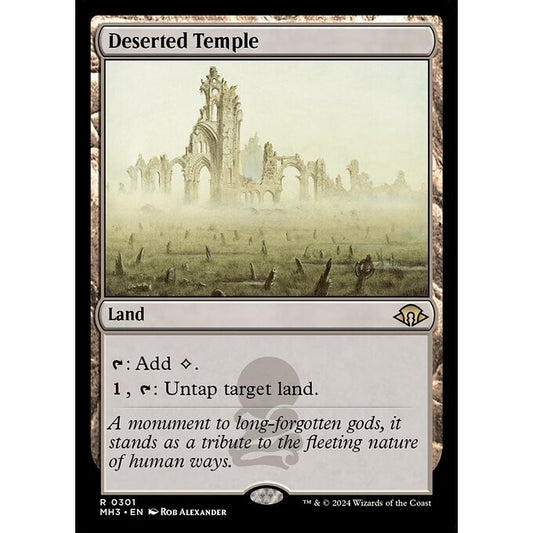 MH3_301 Deserted Temple MTG Magic: The Gathering: Modern Horizons 3_Rare