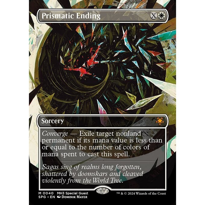 SPG_040 Prismatic Ending *EA Borderless* MTG Magic: The Gathering: MH3 Special Guests_Mythic