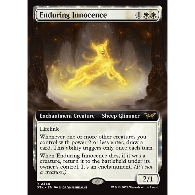 DSK_368 Enduring Innocence *Extended Art EA* MTG Magic: The Gathering: Duskmourn_Rare