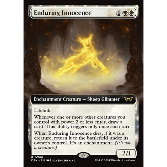 DSK_368 Enduring Innocence *Extended Art EA* MTG Magic: The Gathering: Duskmourn_Rare