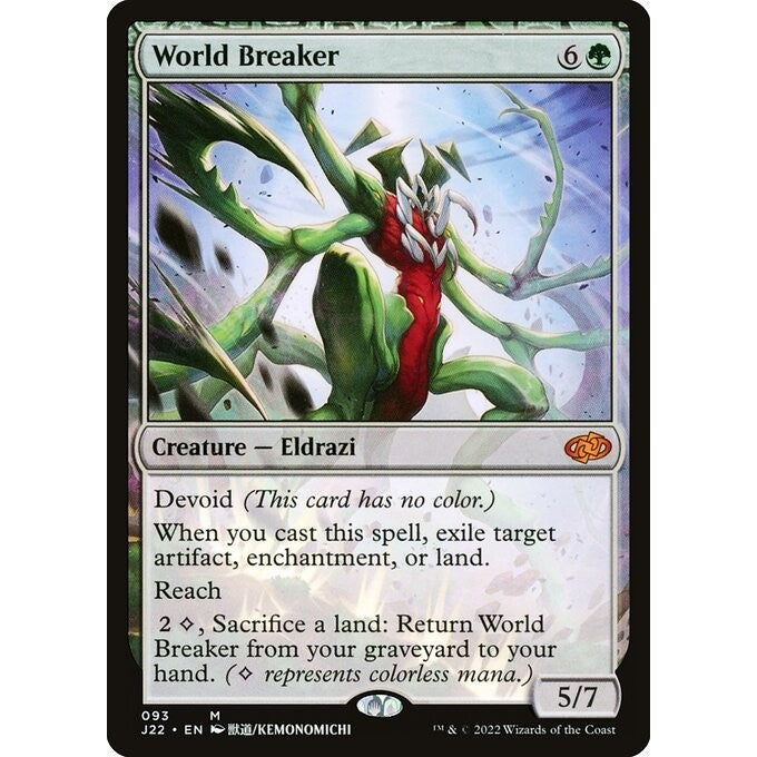 J22_093 World Breaker MTG Magic: The Gathering: Jumpstart 2022_Mythic