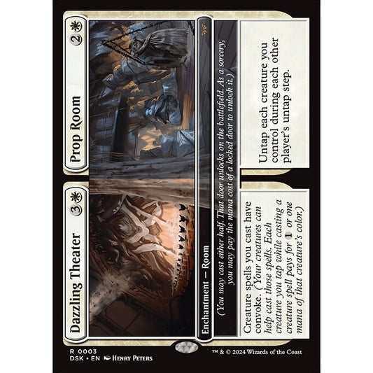 DSK_003 Dazzling Theater // Prop Room MTG Magic: The Gathering: Duskmourn_Rare
