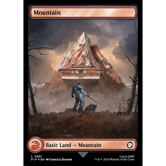 FALLOUT PIP Choose Your Cards MTG Magic: The Gathering Basic Lands Regular, and Surge Foil