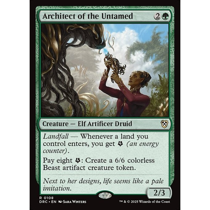 DFC AETHERDRIFT Commander Deck: LIVING ENERGY Singles MTG: Magic: the Gathering: Choose your cards inside DFC DFT