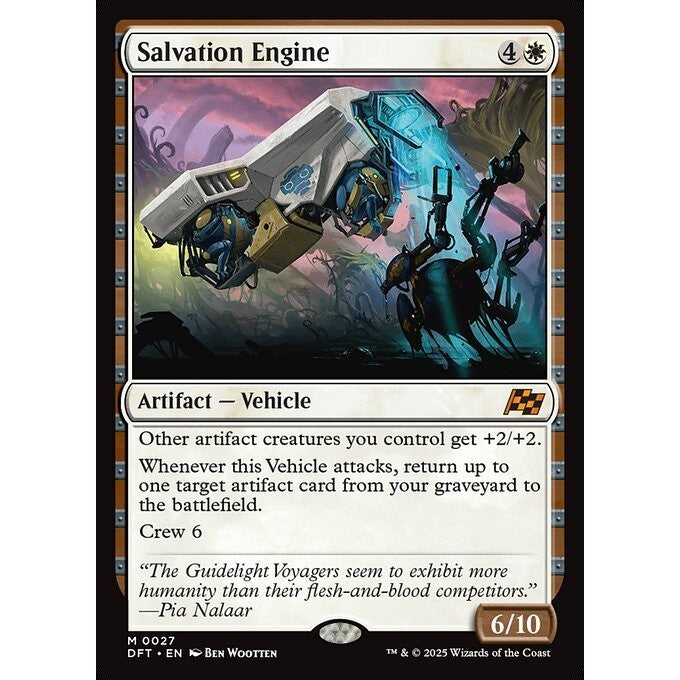 DFT_027 Salvation Engine *Aetherdrift* MTG Magic: The Gathering_Mythic