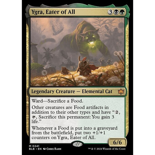 BLB_241 Ygra, Eater of All MTG Magic: The Gathering: Bloomburrow_Mythic