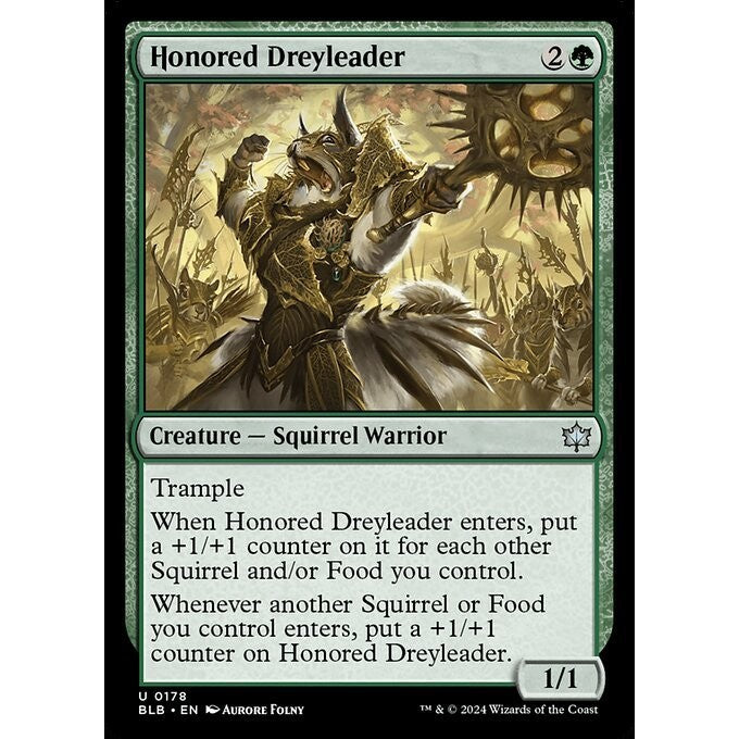 BLC Bloomburrow Commander Deck: SQUIRRELED AWAY Singles MTG: Magic: the Gathering: Choose your cards inside BLB