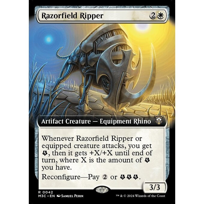 M3C_042 Razorfield Ripper *EA* MTG Magic: The Gathering: Modern Horizons 3 Commander_Rare