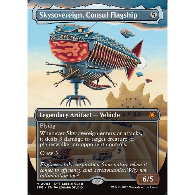 SPG_093 Skysovereign, Consul Flagship **Aetherdrift Special Guest** MTG Magic: The Gathering_Mythic