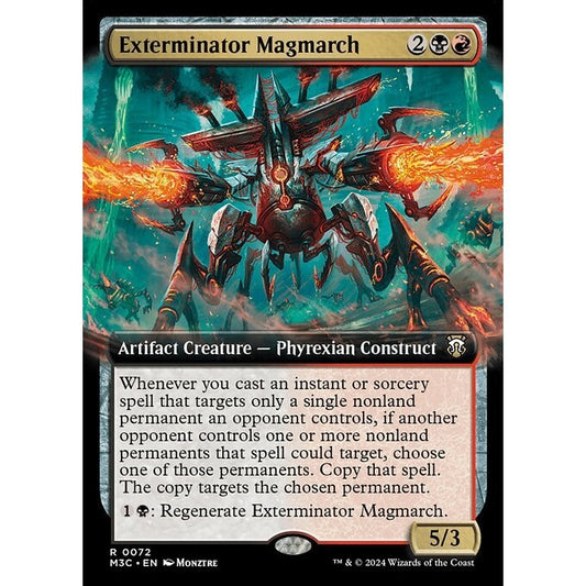 M3C_072 Exterminator Magmarch *EA* MTG Magic: The Gathering: Modern Horizons 3 Commander_Rare