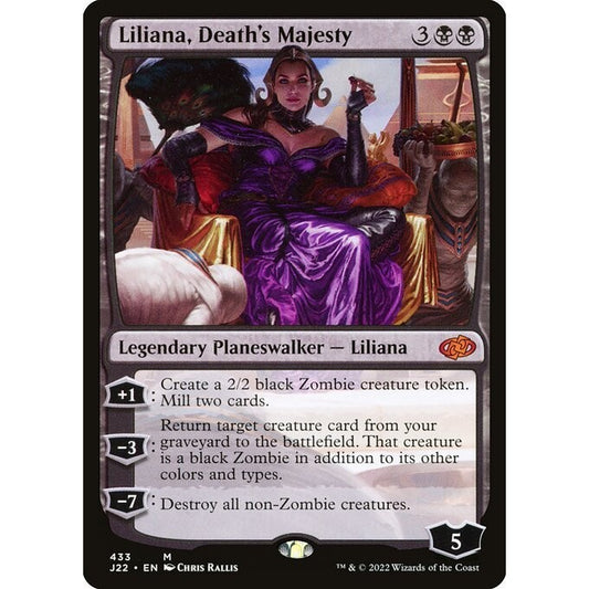 J22_433 Liliana, Death's Majesty MTG Magic: The Gathering: Jumpstart 2022_Mythic