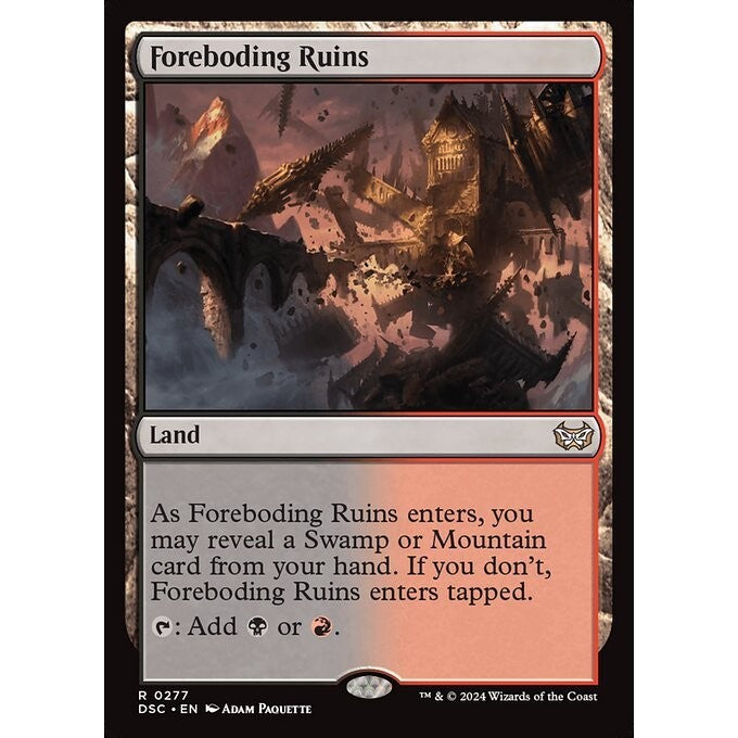 DSC DUSKMOURN Commander Deck: ENDLESS PUNISHMENT Singles MTG: Magic: the Gathering: Choose your cards inside DSK