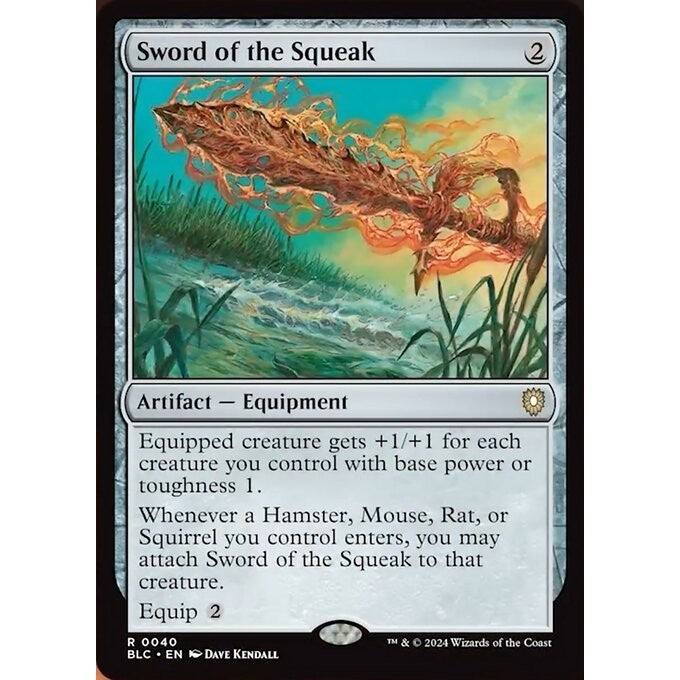 BLC Bloomburrow Commander Deck: SQUIRRELED AWAY Singles MTG: Magic: the Gathering: Choose your cards inside BLB