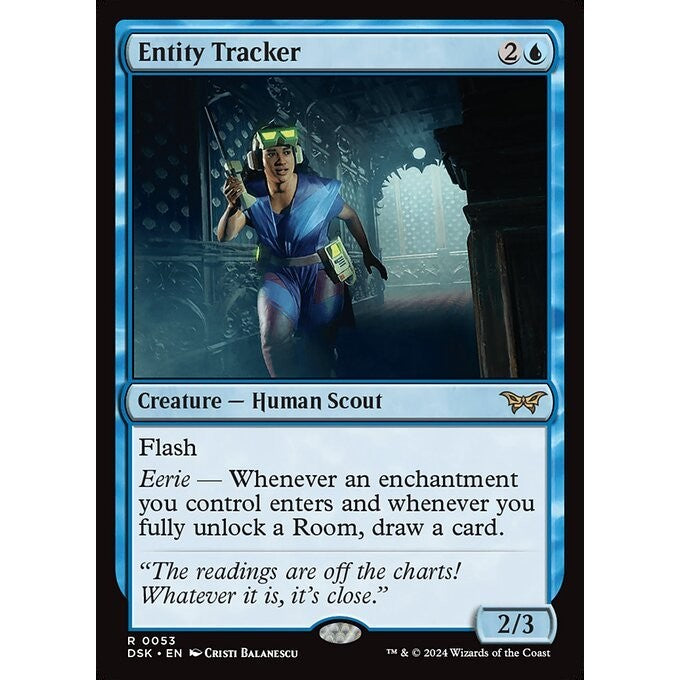 DSK_053 Entity Tracker MTG Magic: The Gathering: Duskmourn_Rare