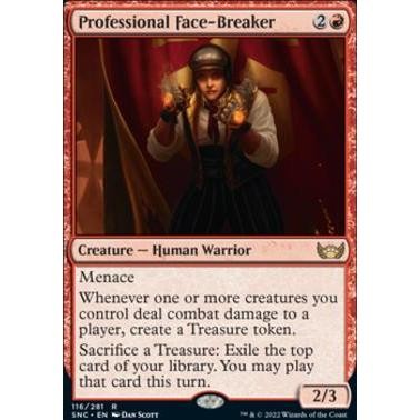 SNC_116 Professional Face-Breaker MTG Magic: The Gathering: Streets of New Capenna Rare
