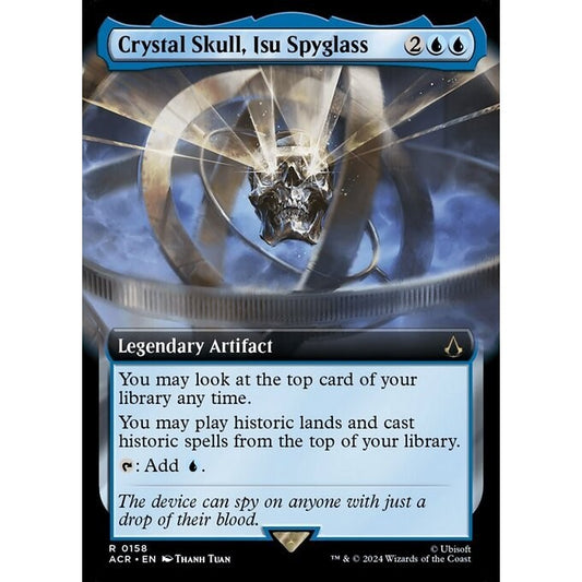 ACR_158 Crystal Skull, Isu Spyglass *Extended Art* MTG Magic: The Gathering: Assassin's Creed_Rare