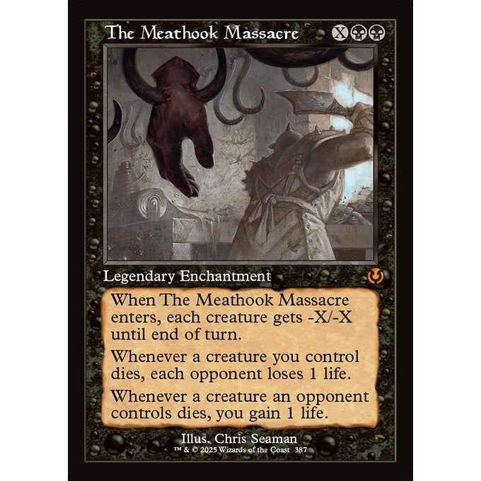 INR_387 The Meathook Massacre *Innistrad Remastered* *Retro Frame* MTG Magic: The Gathering_Mythic