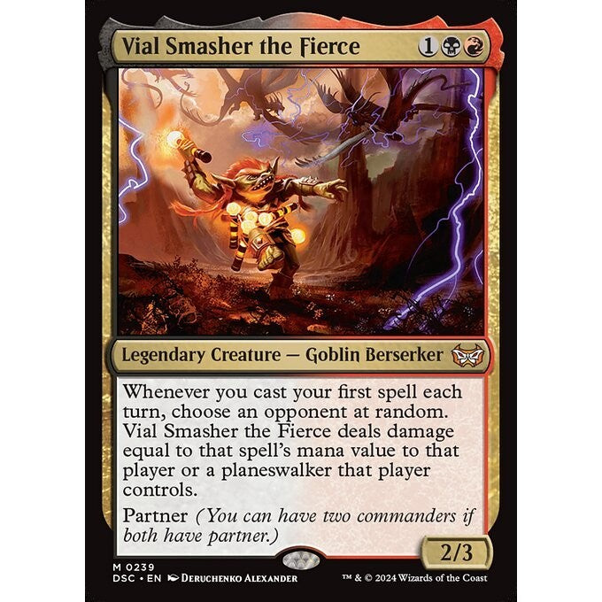 DSC_239 Vial Smasher the Fierce MTG Magic: The Gathering: Duskmourn Commander_Mythic