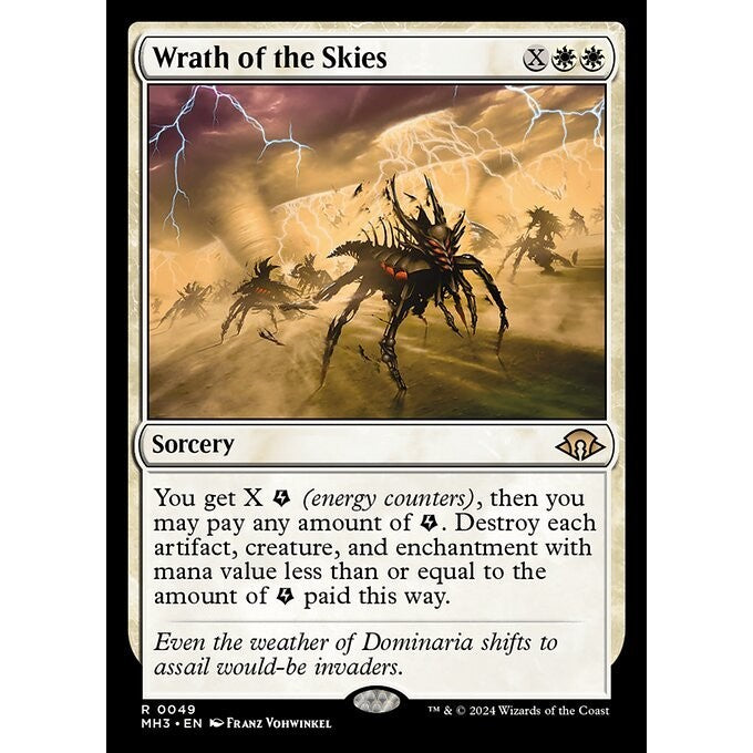 MH3_049 Wrath of the Skies MTG Magic: The Gathering: Modern Horizons 3_Rare