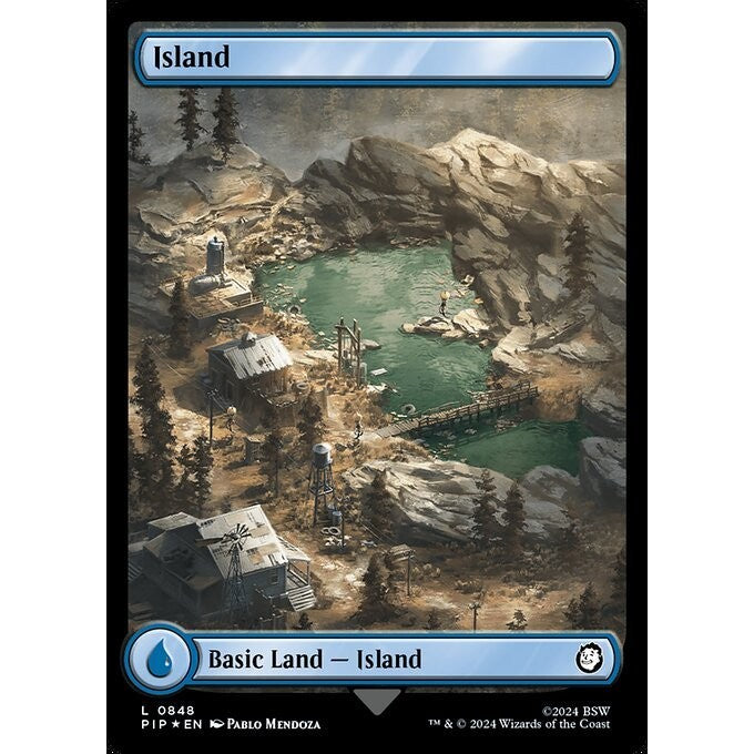 FALLOUT PIP Choose Your Cards MTG Magic: The Gathering Basic Lands Regular, and Surge Foil