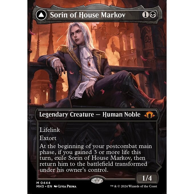 MH3_444 Sorin of House Markov *Flip Planeswalker* MTG Magic: The Gathering: Modern Horizons 3_Mythic