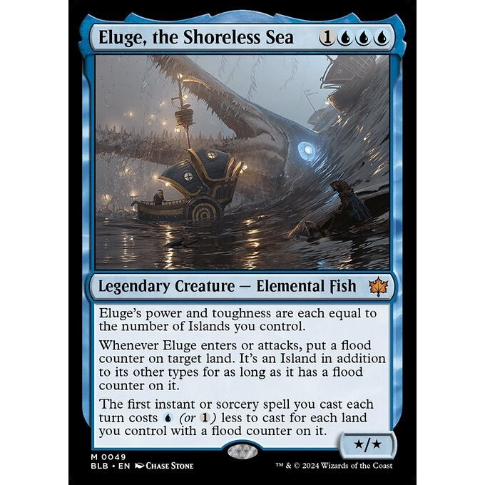 BLB_049 Eluge, the Shoreless Sea MTG Magic: The Gathering: Bloomburrow_Mythic