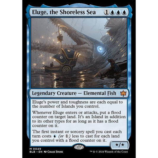 BLB_049 Eluge, the Shoreless Sea MTG Magic: The Gathering: Bloomburrow_Mythic