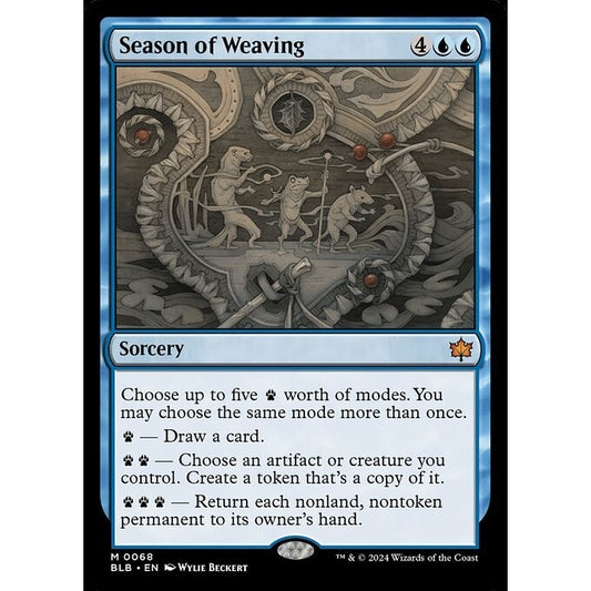 BLB_068 Season of Weaving MTG Magic: The Gathering: Bloomburrow_Mythic