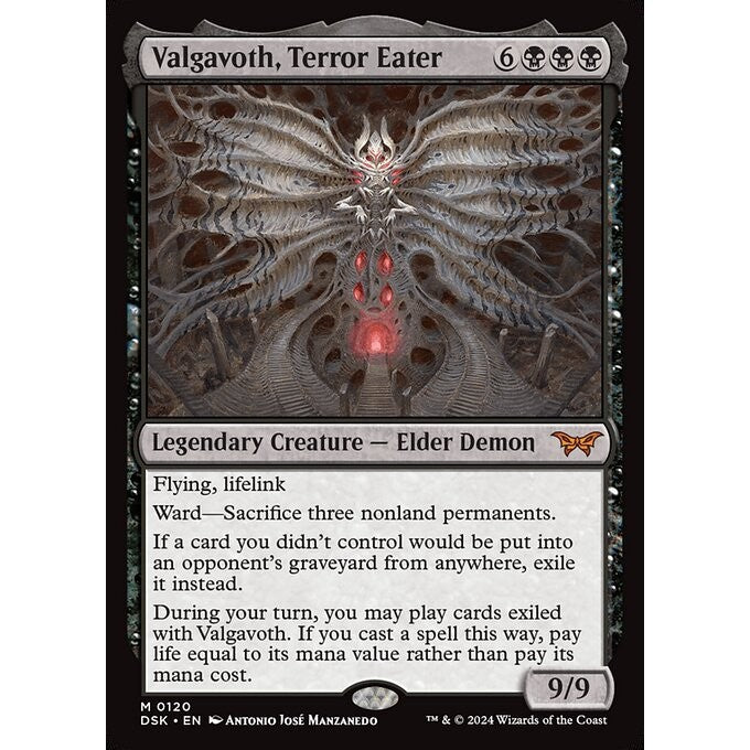 DSK_120 Valgavoth, Terror Eater MTG Magic: The Gathering: Duskmourn_Mythic