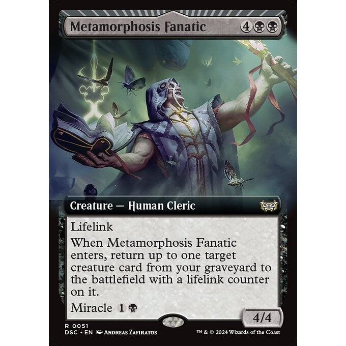 DSC_051 Metamorphosis Fanatic *Extended Art* MTG Magic: The Gathering: Duskmourn Commander_Rare
