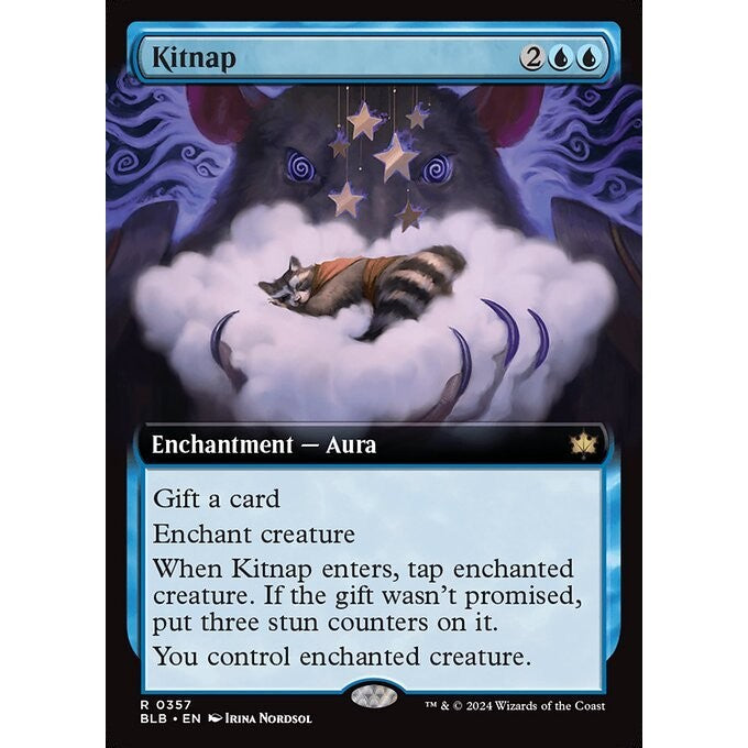 BLB_357 Kitnap *Extended Art* MTG Magic: The Gathering: Bloomburrow_Rare