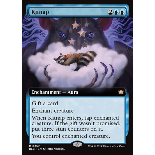 BLB_357 Kitnap *Extended Art* MTG Magic: The Gathering: Bloomburrow_Rare