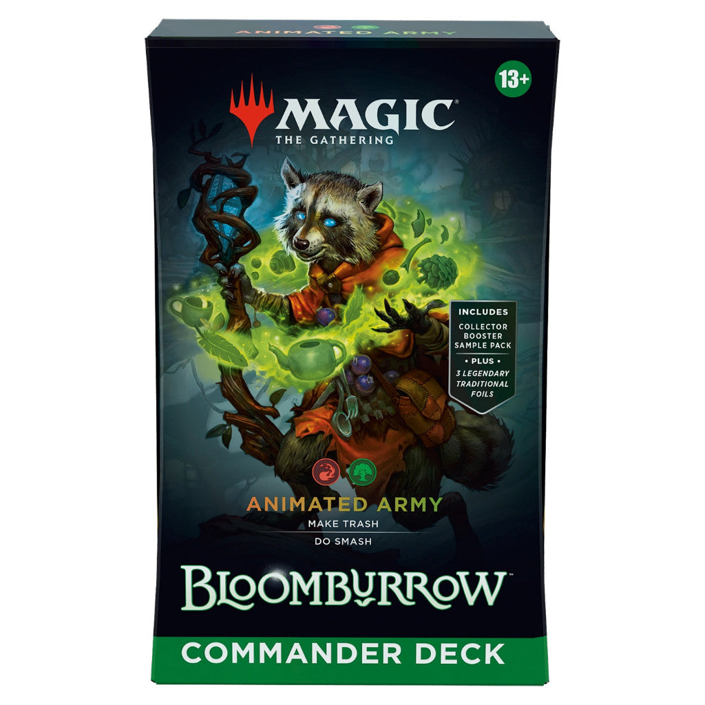 BLC Bloomburrow Commander Deck: ANIMATED ARMY Singles MTG: Magic: the Gathering: Choose your cards inside BLB