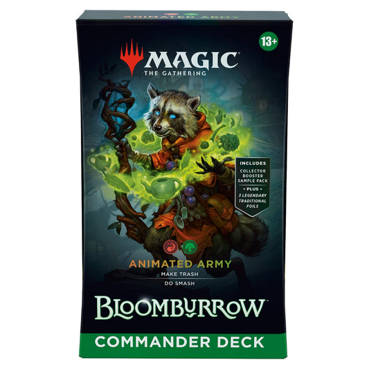 BLC Bloomburrow Commander Deck: ANIMATED ARMY Singles MTG: Magic: the Gathering: Choose your cards inside BLB